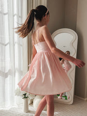 Vivienne Girls Light Pink Dress - A Little Lacey