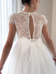 Abby Grace White Lace Dress - A Little Lacey