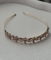Alice Girls Gold Headband - A Little Lacey