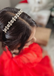 Alice Girls Gold Headband - A Little Lacey