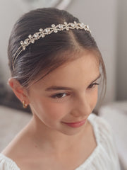 Alice Girls Gold Headband - A Little Lacey