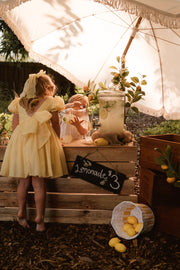 Arabella Girls Yellow Dress - A Little Lacey