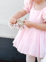 Arabella Pink Girls Baby Dress - A Little Lacey