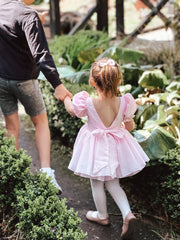 Arabella Pink Girls Baby Dress - A Little Lacey