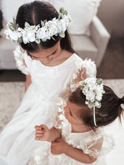Aria Baby Girls Flower Headband - A Little Lacey