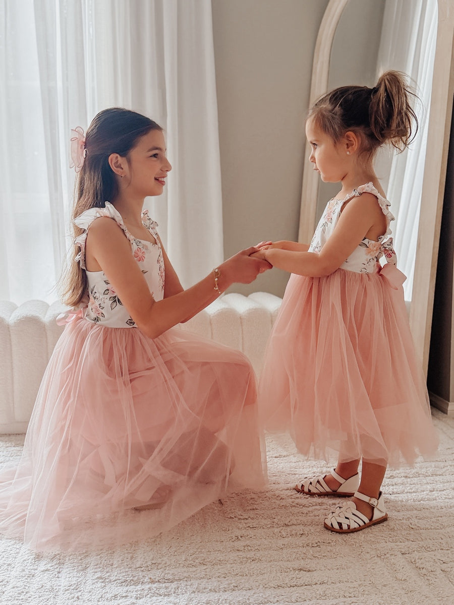 sachin and babi light blue dress Love n Joy Girl's Boho Dress main image 1