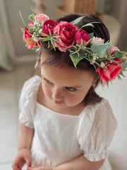 Enchanted Garden Girls Flower Crown - A Little Lacey