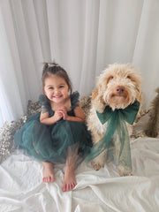 Chloe Green Flutter Sleeve Romper - A Little Lacey