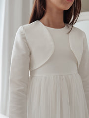 Cianna Long Sleeve White Jacket - A Little Lacey