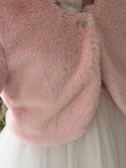 Celine Pink Fluffy Jacket - A Little Lacey