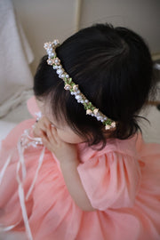 Delia Peach Baby Dress - A Little Lacey