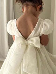 Delia Ivory Baby Dress - A Little Lacey