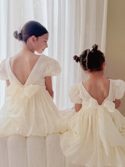 Delia Girls Ivory Dress - A Little Lacey
