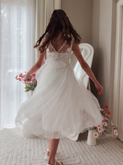 Duchess White Girls Dress - A Little Lacey
