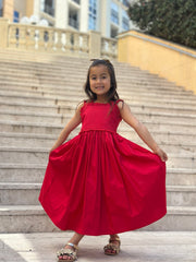 Eden Girls Midi Christmas Dress - A Little Lacey