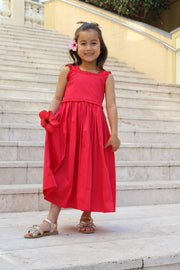 Eden Girls Midi Christmas Dress - A Little Lacey