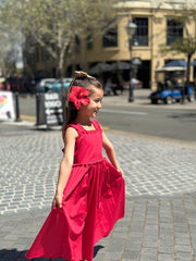 Eden Girls Midi Christmas Dress - A Little Lacey