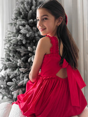 Eden Girls Midi Christmas Dress - A Little Lacey
