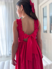 Eden Girls Midi Christmas Dress - A Little Lacey