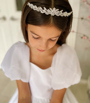 Elowyn Girls Diamnate Tiara - A Little Lacey
