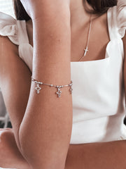 Eternal Girls Silver Bracelet - A Little Lacey