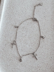 Grace Girls Silver Bracelet - A Little Lacey