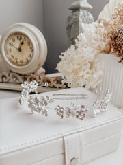 Gwendoline Girls Diamante Headpiece - A Little Lacey