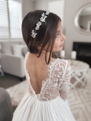 Gwendoline Girls Diamante Headpiece - A Little Lacey
