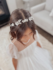 Gwendoline Girls Diamante Headpiece - A Little Lacey