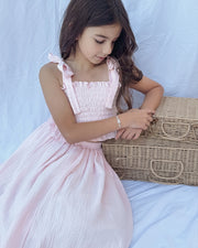 Girls Silver Flower Bracelet - A Little Lacey