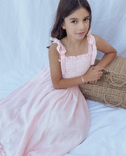 Girls Silver Flower Bracelet - A Little Lacey