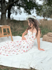 White Babys Breath Flower Crown - A Little Lacey