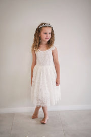 Silver Starlight Girls Tiara - A Little Lacey