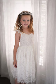 Silver Starlight Girls Tiara - A Little Lacey