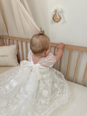 Isla Rose Girls White Dress - A Little Lacey