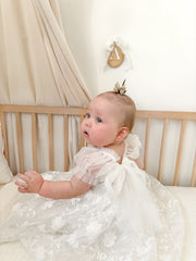 Isla Rose Girls White Dress - A Little Lacey