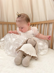 Isla Rose Girls White Dress - A Little Lacey