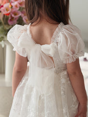Isla Rose Girls Ivory Dress - A Little Lacey