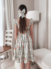 Josephine Floral Christmas Dress - Size 2 - A Little Lacey