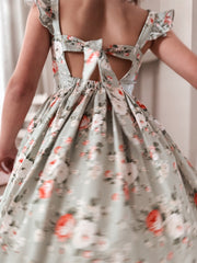 Josephine Floral Christmas Dress - Size 2 - A Little Lacey