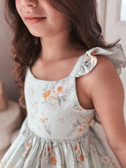 Katie Girls Floral Dress - A Little Lacey