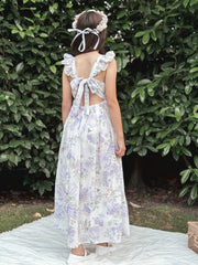 Leilani Girls Lilac Dress - A Little Lacey