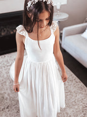 Leilani Girls Ivory Dress - A Little Lacey