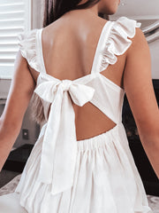 Leilani Girls Ivory Dress - A Little Lacey