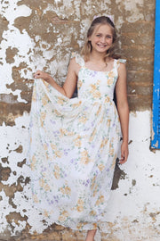 Leilani Girls Dress Spring Floral - A Little Lacey