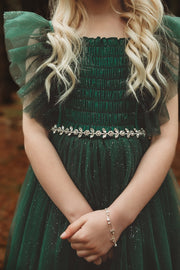 Fleur Crystal Belt - A Little Lacey