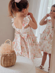 Lucinda Girls Floral Dress - A Little Lacey