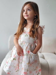 Lucinda Girls Floral Dress - A Little Lacey