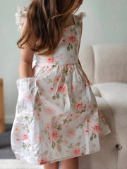 Lucinda Girls Floral Dress - A Little Lacey