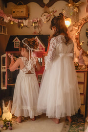 Madeleine Girls White Dress - A Little Lacey